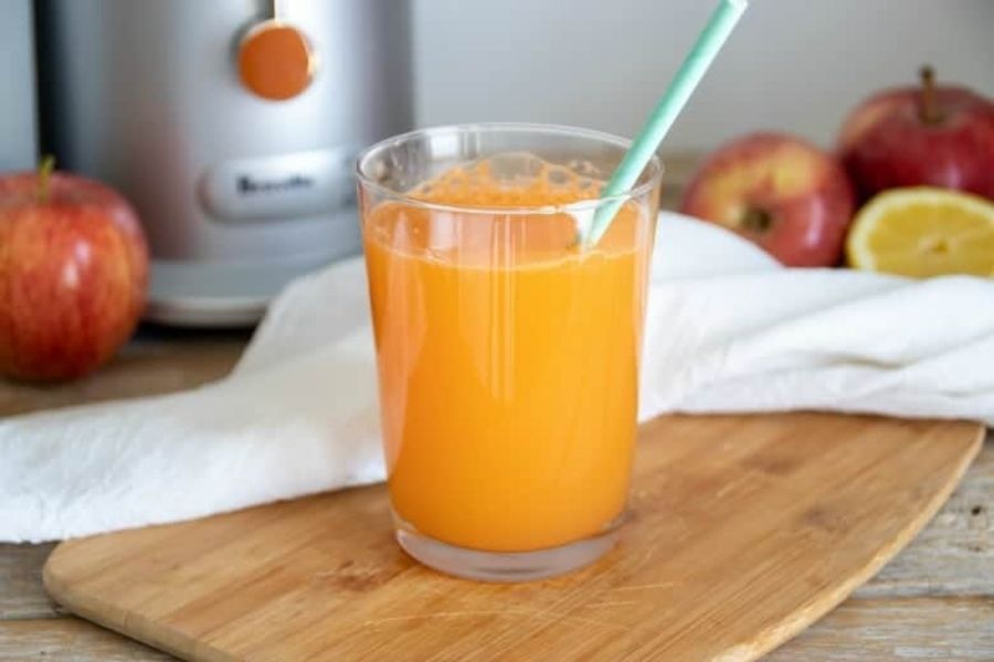 Fruits And Carrot Juice