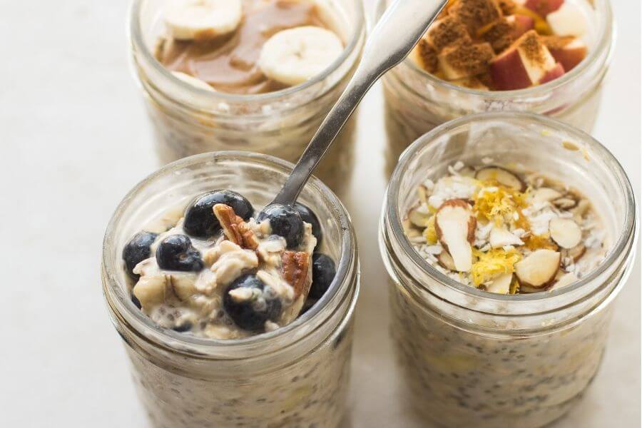 Overnight Oats With Nuts 