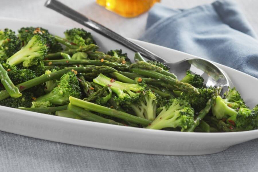 Asparagus And Broccoli Stir Fry