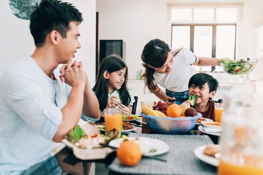 Eating Meals Together As A Family