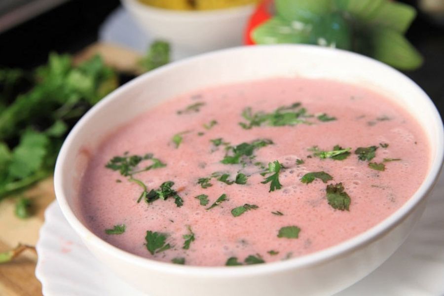 Pink Kokum Soup