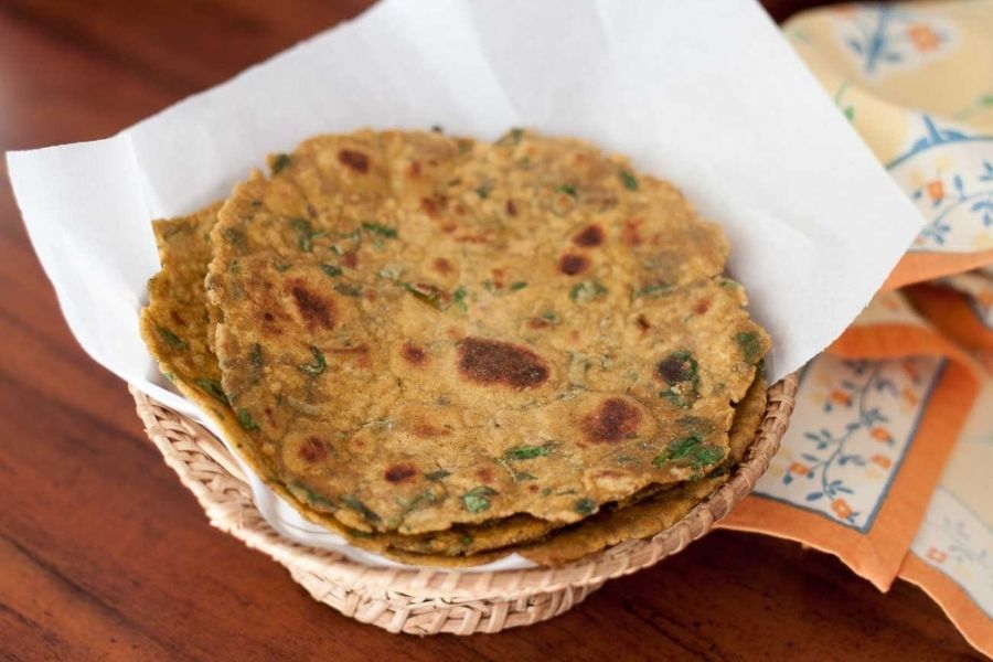 Millet/Corn Flour Ki Roti 